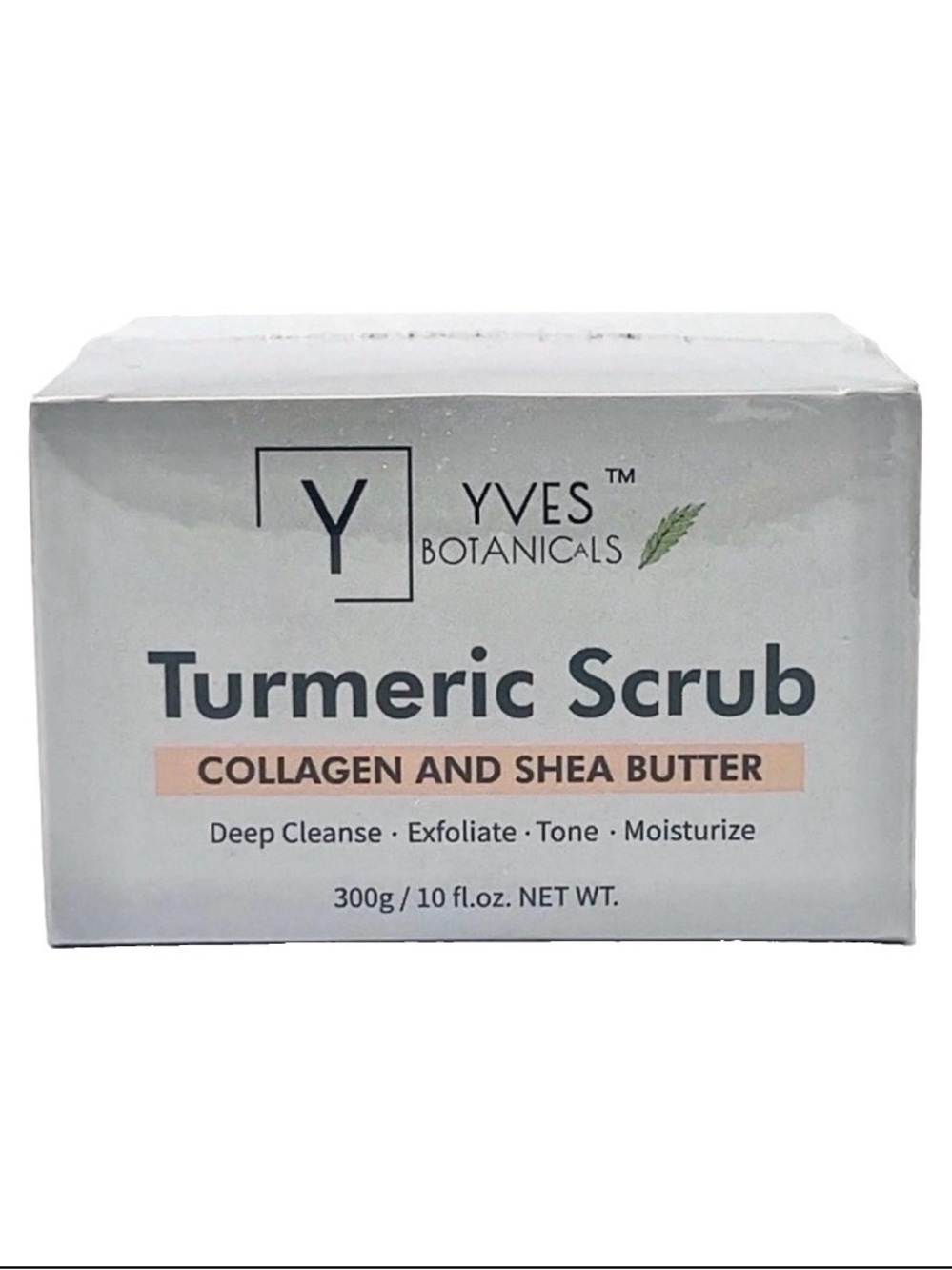 ⭐️Turmeric Collagen Shea Butter Dead Sea Salt 4 in 1 Body Scrub 10oz